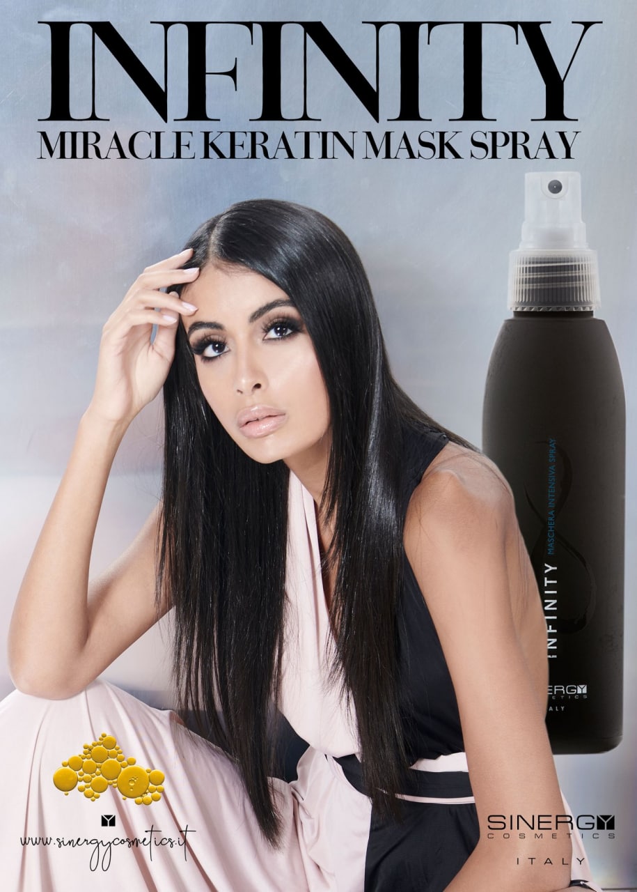 Infinity Intensive Keratin Spray Mask, Sinergy Cosmetics, 150ml